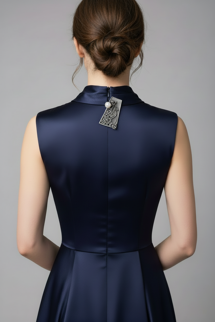 Abstract Bridge Brooch