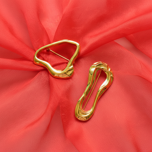 The Liquid Silk Brooch