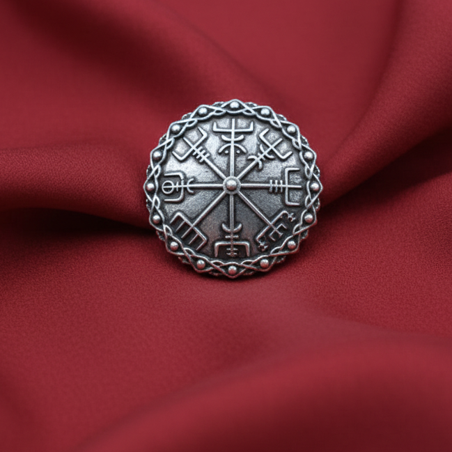 Viking Compass Brooch