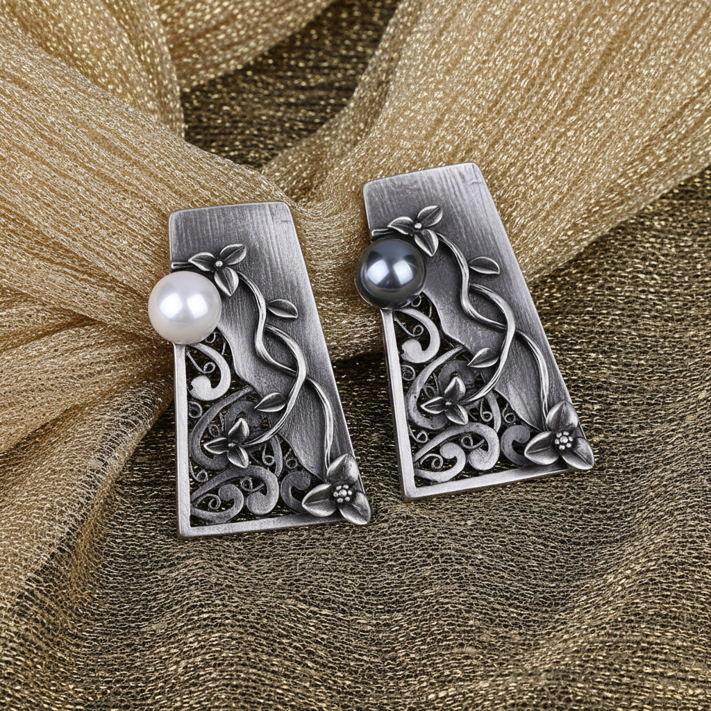 Abstract Bridge Brooch