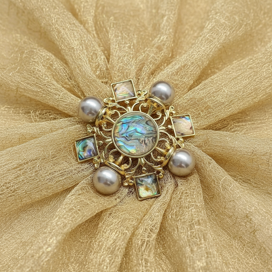 Historic Cosmos Brooch